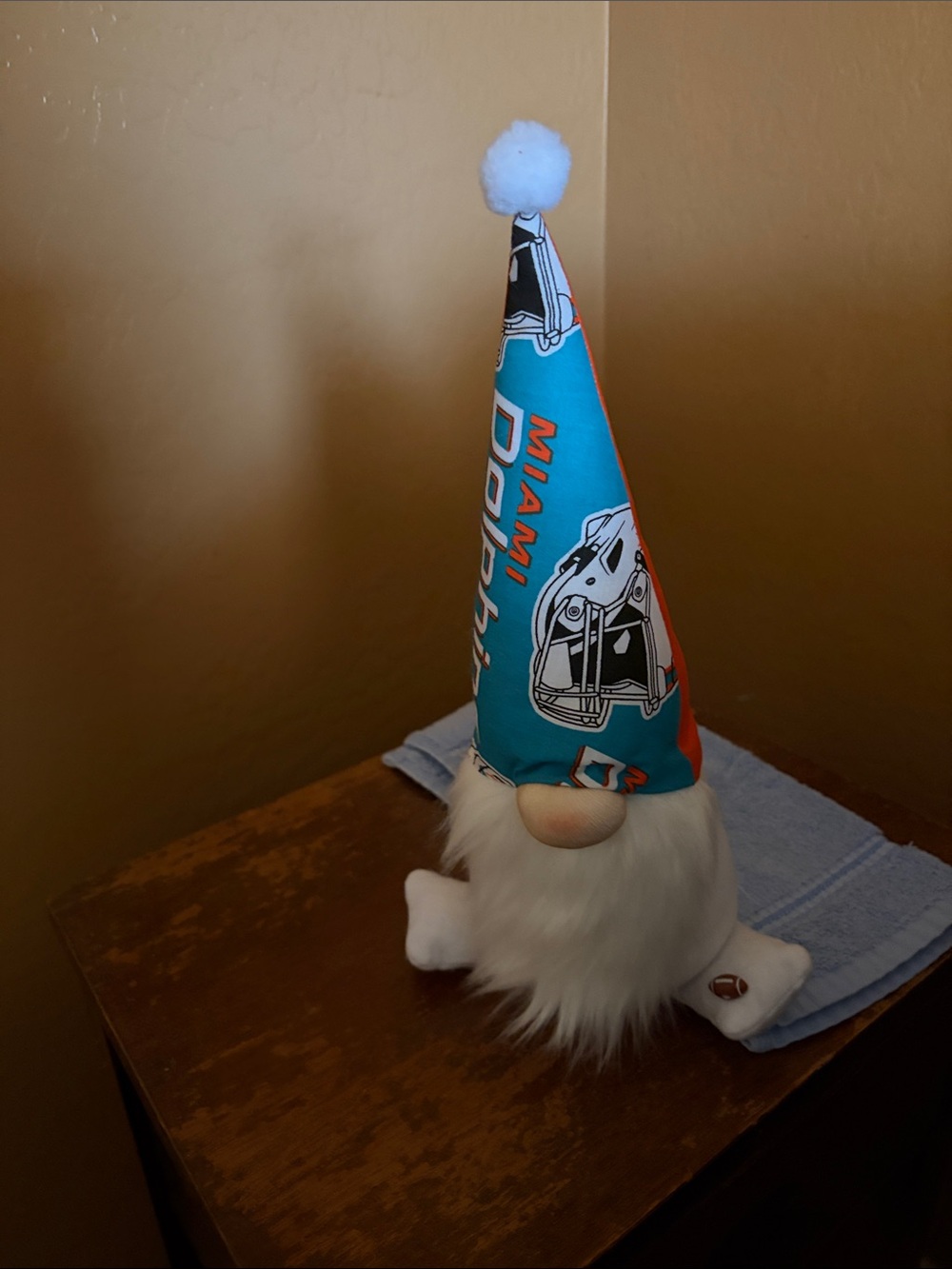 Miami Dolphins Teal Gnome Party Décor